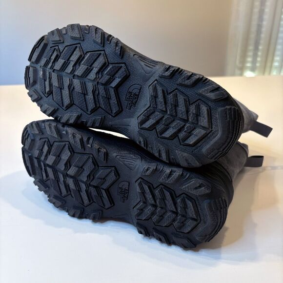 The North Face Alpenglow V Waterproof Gray‎ Black Winter Snow Boots US Size 5 - Picture 8 of 10